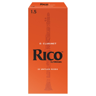 Rico by D'Addario Eb Clarinet Reeds Unfiled - 25 Per Box
