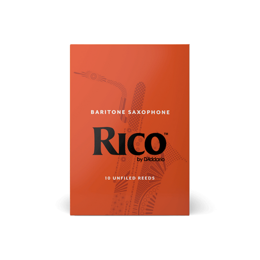 Rico by D'Addario Baritone Saxophone Reeds- 25 Per Box