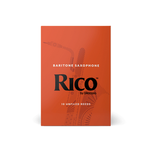 Rico by D'Addario Baritone Saxophone Reeds- 25 Per Box
