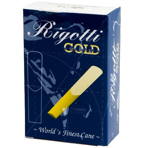 Rigotti Gold Bb Clarinet Reeds - 10 Per Box