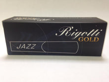 Load image into Gallery viewer, Rigotti Gold Baritone Saxophone Reeds - Jazz Cut - 5 Per Box