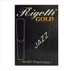 Rigotti Gold Alto Saxophone Jazz Cut Unfiled Reeds - 10 Per Box