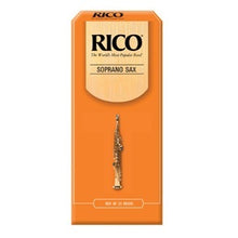 Load image into Gallery viewer, Rico by D&#39;addario Soprano Sax Reeds Unfiled - 25 Per Box
