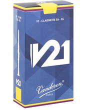 Load image into Gallery viewer, Vandoren Bb Clarinet V-21 Reeds - 10/Box