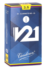 Load image into Gallery viewer, Vandoren  Eb Clarinet V21 Reeds - 10 Per Box