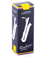 Load image into Gallery viewer, Vandoren Traditional  Baritone Saxophone  Reeds - 5 Per Box