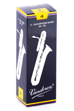 Load image into Gallery viewer, Vandoren Traditional Bass Sax Reeds - 5 Per Box