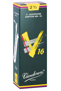 Vandoren V16 Baritone Sax Reeds - 5 Per Box