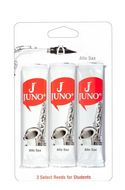 Vandoren Juno Alto Saxophone Reeds - 3  Reed Card