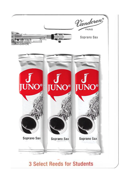 Vandoren Juno Soprano Saxophone Reeds - 3  Reed Card