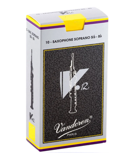 Vandoren V12 Soprano Sax Reeds - 10 Per Box