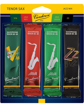 Load image into Gallery viewer, Vandoren Tenor Saxophone Jazz Reed Mix Card