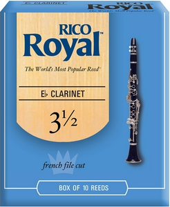 Royal by D'Addario Eb Clarinet Reeds Filed - 10 Per Box