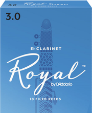 Load image into Gallery viewer, Royal by D&#39;Addario Eb Clarinet Reeds Filed - 10 Per Box