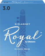 Royal by D'Addario Eb Clarinet Reeds Filed - 10 Per Box