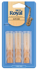 Royal by D'Addario Alto Saxophone Reeds - 3 Pack