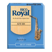 Load image into Gallery viewer, Royal by D&#39;Addario Alto Saxophone Reeds Filed -10 Per Box