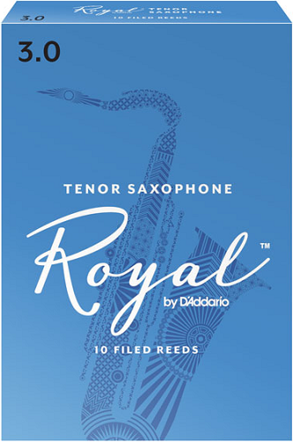 Royal by D'Addario Tenor Saxophone Reeds Filed - 10 Per Box