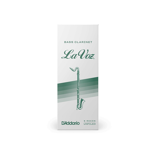 La Voz Bass Clarinet Reeds - 5 Per Box