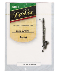 La Voz Bass Clarinet Reeds - 10 Per Box