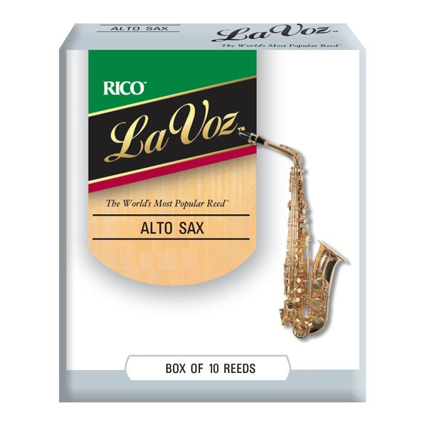 La Voz Alto Saxophone Reeds - 10 Per Box