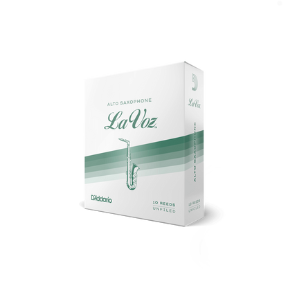 La Voz Alto Saxophone Reeds - 10 Per Box