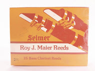 Selmer Roy Maier Bass Clarinet Reeds - 25 Per Box