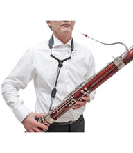 Load image into Gallery viewer, BG France Leather Zen Bassoon Neck Strap - B04Y