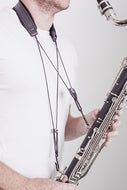 BG France Bass Clarinet Strap W/2 Hooks - C50B