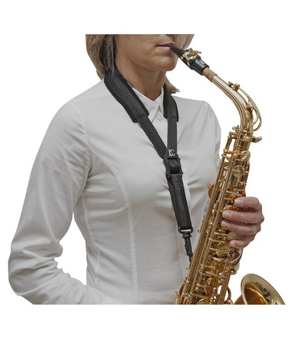 BG France Comfort Strap Alto Sax with Plastic Snap HOOK, Small - S12SH