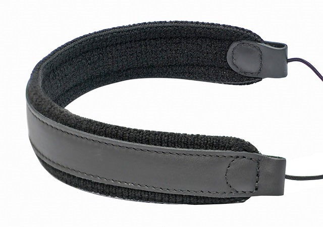 BG France Padded Leather Clarinet Strap with Elastic Cord & 2 Connectors - C23E