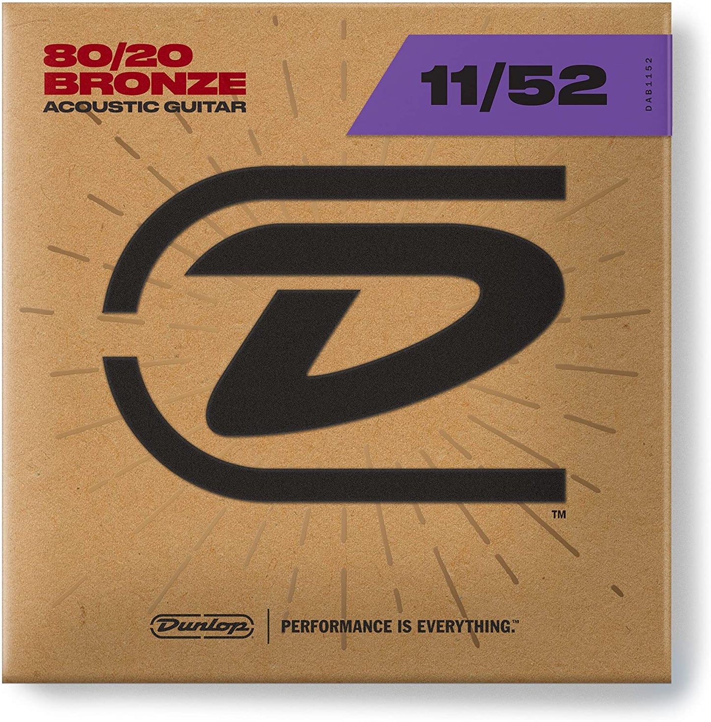 Dunlop 80/20 Bronze Acoustic Guitar Strings