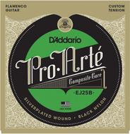 D'addario Pro-Arte Black Nylon Composite Flamenco Guitar Strings