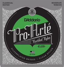 Load image into Gallery viewer, D&#39;addario Pro-Arte Rectified TrebleS, Moderate Tension Classical Guitar Strings