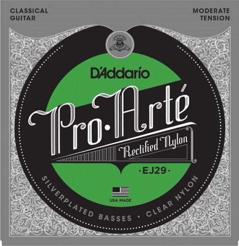 D'addario Pro-Arte Rectified TrebleS, Moderate Tension Classical Guitar Strings