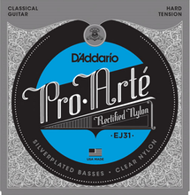Load image into Gallery viewer, D&#39;addario Pro-Arte Rectified TrebleS, Hard Tension Classical Guitar Strings