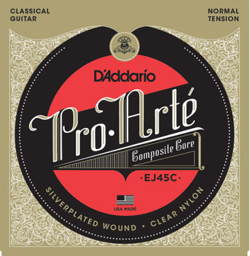 D'Addario Pro-Arte Composite, Normal Tension Classical Guitar Strings - EJ45C