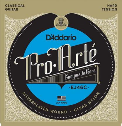 D'Addario Pro-Arte Composite, Hard Tension Classical Guitar Strings - EJ46C