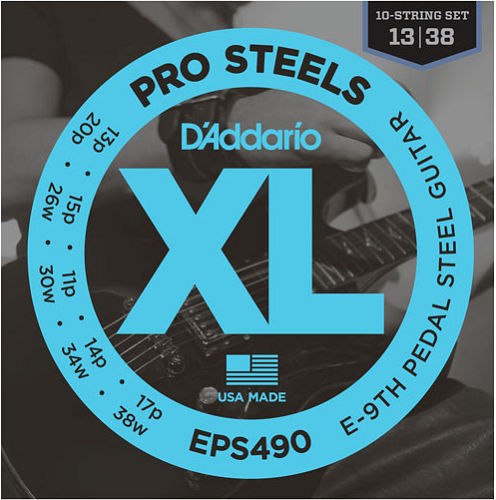 D'Addario  Pedal Steel , E-9TH  Electric Guitar Strings