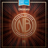 D'addario Nickel Bronze, Light, 12-53 Acoustic Guitar Strings