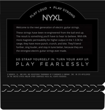 Load image into Gallery viewer, D&#39;addario NYXL, Nickel Wound, Balanced TENSION, 10-46 Electric Guitar Strings
