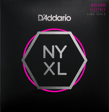 Load image into Gallery viewer, D&#39;addario Long Scale, Regular Light, 45-100 Bass Guitar Strings
