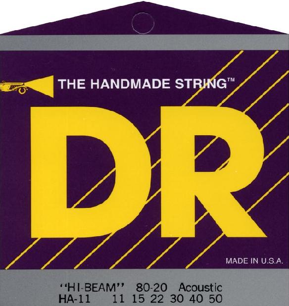 DR HI Beam 80/20 Acoustic Guitar Strings