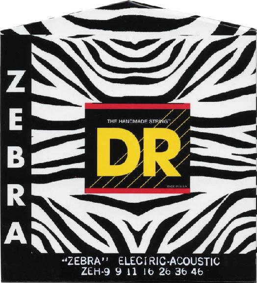 Dr Zebra Acoustic Electric Guitar Strings