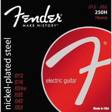 Load image into Gallery viewer, Fender 250s Nickel Plated Steel Ball End Electric Guitar Strings