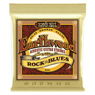 Ernie Ball Earthwood Rock And Blues W/Plain G 80/20 Bronze Acoustic Guitar Strings - 10-52 Gauge - 2008