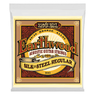 Ernie Ball Earthwood Silk & Steel Regular 80/20 Bronze Acoustic Guitar Strings - 13-56 Gauge - 2043