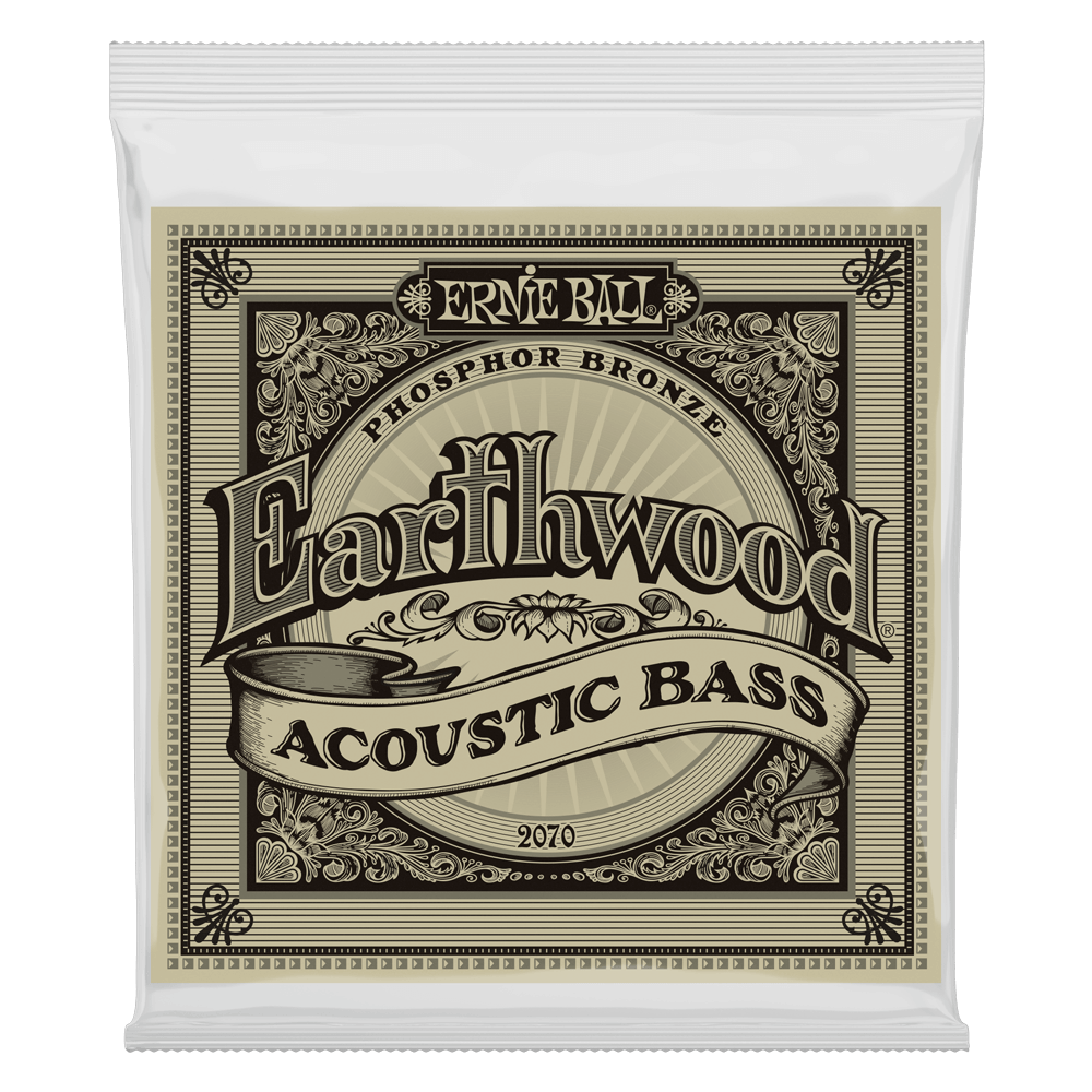 Ernie Ball Earthwood Phosphor Bronze Acoustic Bass Strings - 45-95 Gauge - 2070