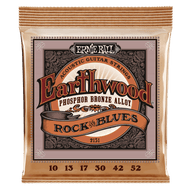 Ernie Ball Earthwood Rock And Blues W/Plain G Phosphor Bronze Acoustic Guitar Strings - 10-52 Gauge - 2150