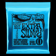 Ernie Ball Extra Slinky Nickel Wound Electric Guitar Strings - 8-38 Gauge - 2225